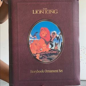 Disney The Lion King Storybook Ornaments